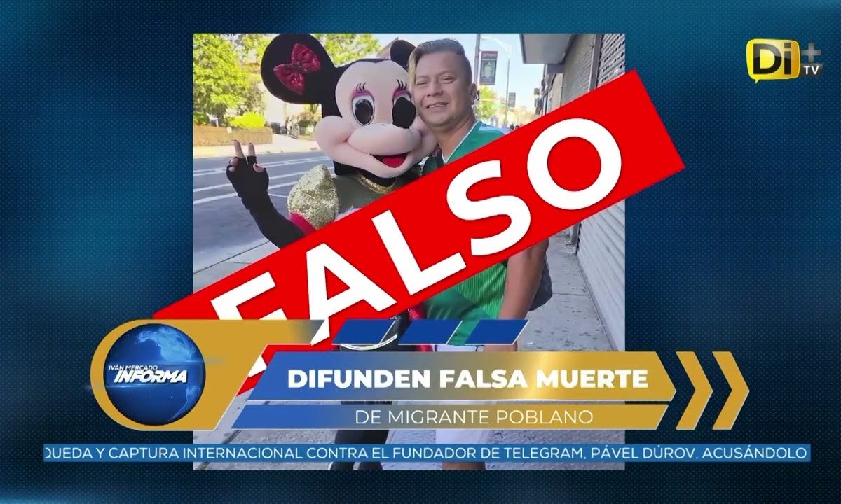 DESMIENTEN FALLECIMIENTO DE MIGRANTE POBLANO