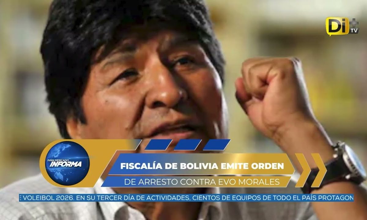 AUTORIDADES DE BOLIVIA ORDENAN ARRESTO DE EVO MORALES