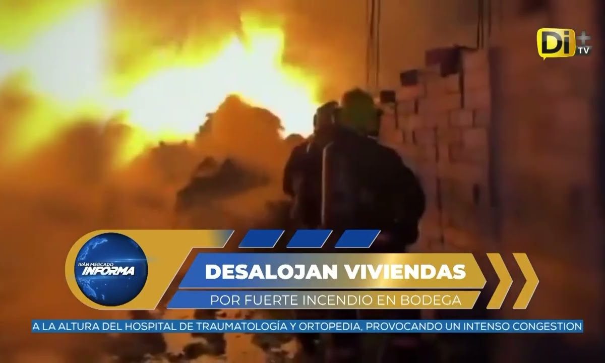 INCENDIO BODEGA