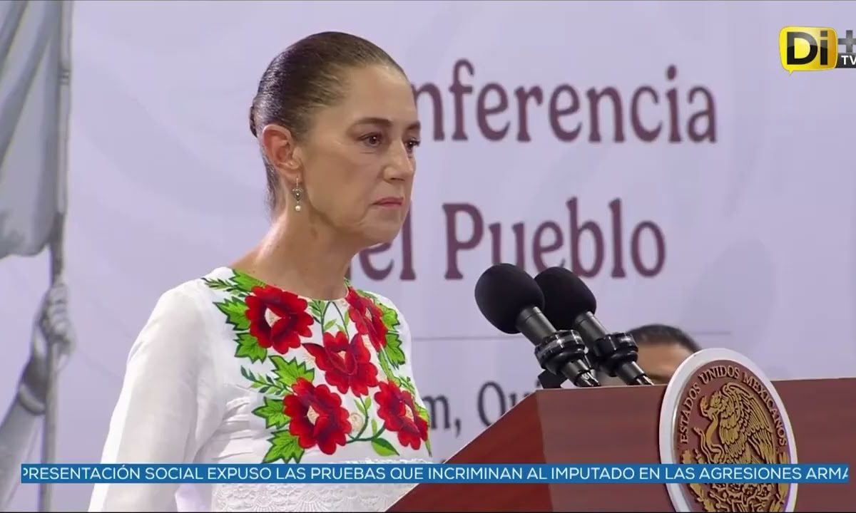 SHEINBAUM PIDE INVESTIGAR AS3S1N4TO DE PERIODISTA EN TEXMELUCAN