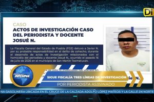 FGJ TIENE TRES LÍNEAS DE INVESTIGACIÓN POR AS3S1N4TO DE PERIODISTA