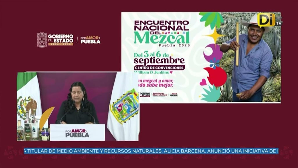 PUEBLA SERÁ SEDE DEL ENCUENTRO NACIONAL MEZCALERO #Puebla || Del 3 al 6 de septiembre, el Centro de Convenciones albergará el Encuentro Nacional Mezcalero 2026, reuniendo a productores, campeonatos de mixología y el Premio al Origen.@ivanmercado te informa