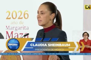 TEMA POLÍTICO REVOCACIÓN DE VISA POR PARTE DE EEUU, ASEGURA SHEINBAUM