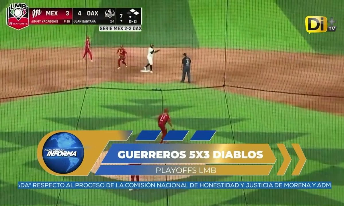 DIABLOS PIERDE ANTE GUERREROS