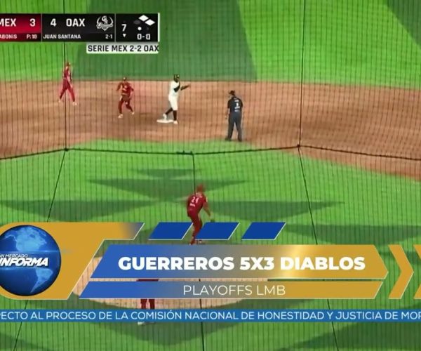 DIABLOS PIERDE ANTE GUERREROS
