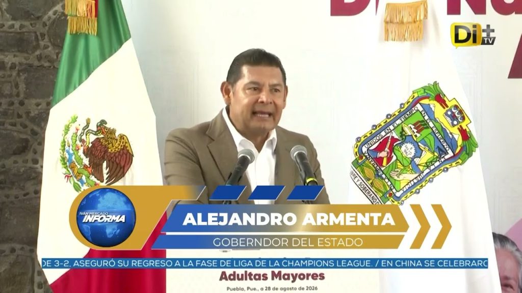 LLAMA GOBERNADOR A REPLICAR CASAS DEL ABUE EN LOS 217 MUNICIPIOS
 #Puebla || En el Día Nacional del Adulto Mayor, el gobernador Alejandro Armenta @armentapuebla_  llamó a los 217 municipios a replicar el modelo de las Casas del Abue. Además, se informó que la tercera casa, en El Batán, abrirá la próxima semana.@ivanmercado te informa