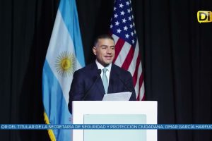 GARCIA HARFUCH PARTICIPA EN CUMBRE ANTIDROGAS EN ARGENTINA