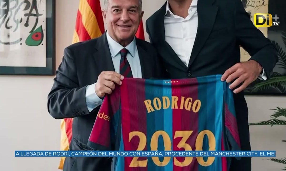 FICHAJE DE Rodri a Barsa