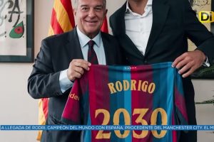FICHAJE DE Rodri a Barsa