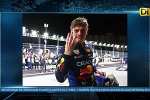 MAX VERTAPPEN FIRMA RED BULL