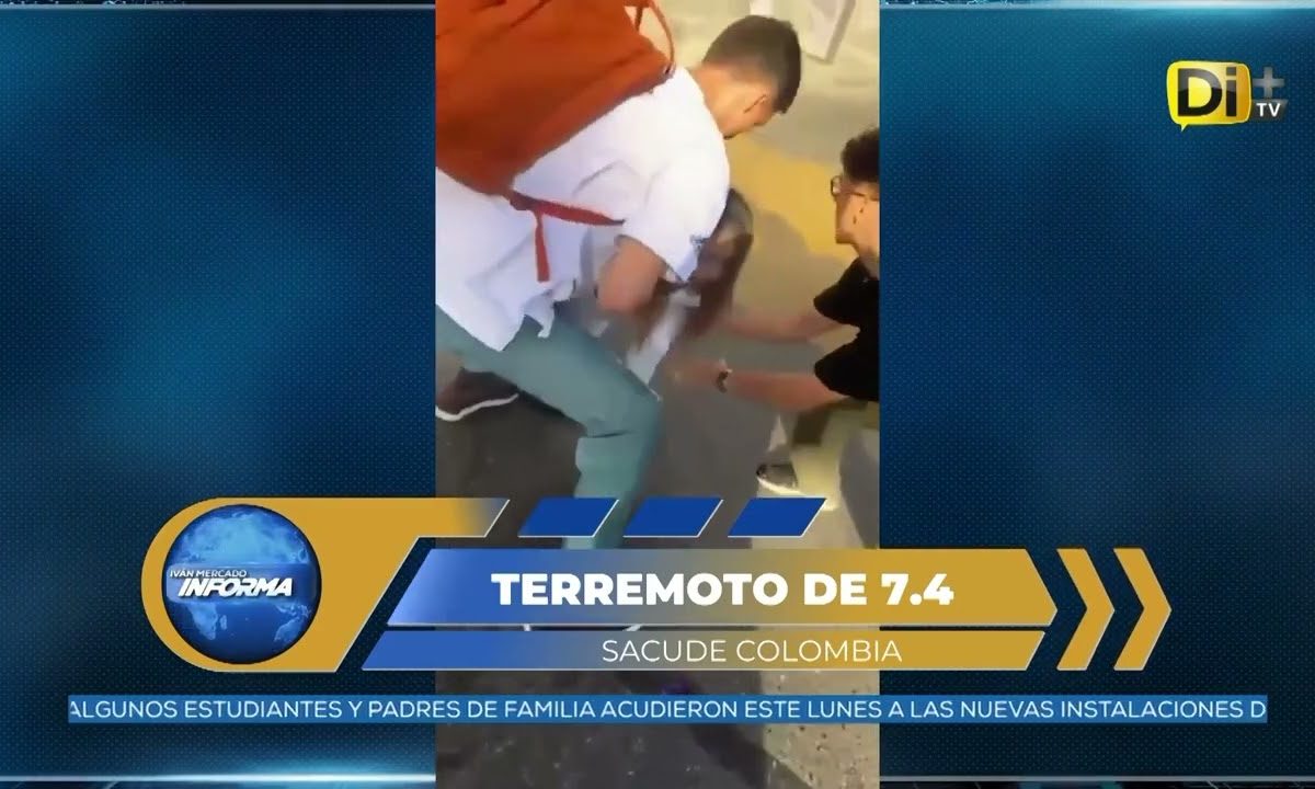 TERREMOTO DE 7.4 SACUDE COLOMBIA. HAY MAS DE 100 FALLECIDOS