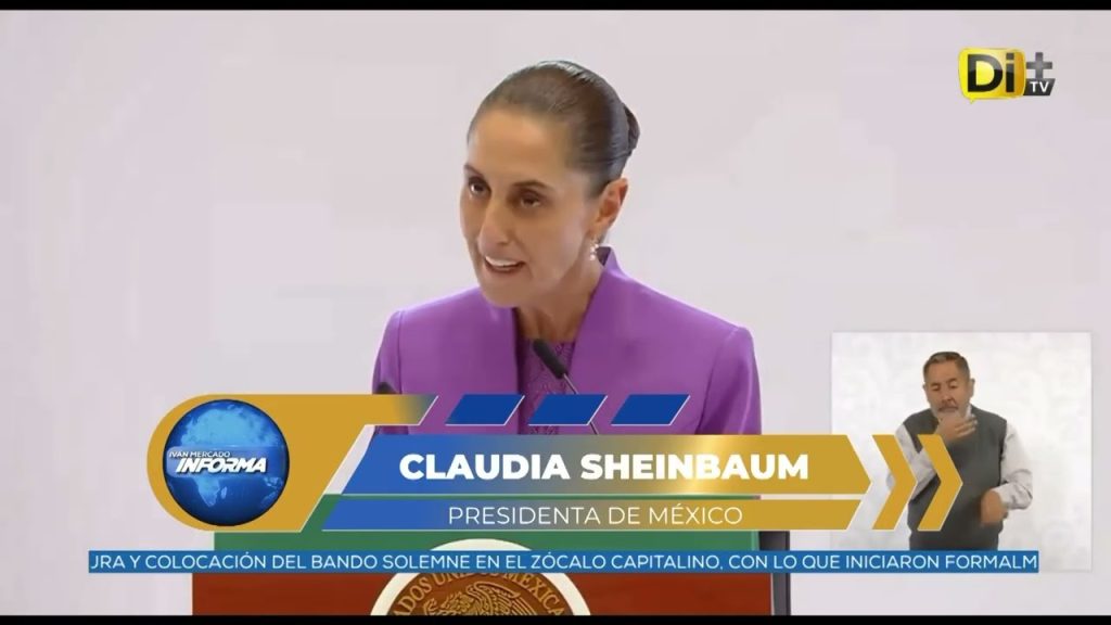 RINDE CLAUDIA SHEINBAUM SEGUNDO INFORME DE GOBIERNO #Nacional || Desde Palacio Nacional, la presidenta Claudia Sheinbaum @Claudiashein rindió su Segundo Informe de Gobierno, destacando que el país avanza bajo los principios del humanismo mexicano y la garantía de libertades. Subrayó que la soberanía nacional no se negocia ni se subordina a intereses externos. @ivanmercado te informa