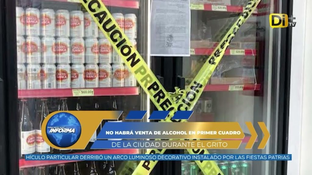 NO HABRÁ VENTA DE ALCOHOL EN EL CENTRO HISTÓRICO DURANTE EL GRITO
 #Puebla || El Ayuntamiento @PueblaAyto  anunció la restricción en la venta de bebidas alcohólicas en el primer cuadro de la ciudad por los festejos del Grito de Independencia. Para resguardar el ambiente familiar en el Zócalo, habrá arcos detectores y esquemas coordinados con el sector restaurantero. @ivanmercado te informa