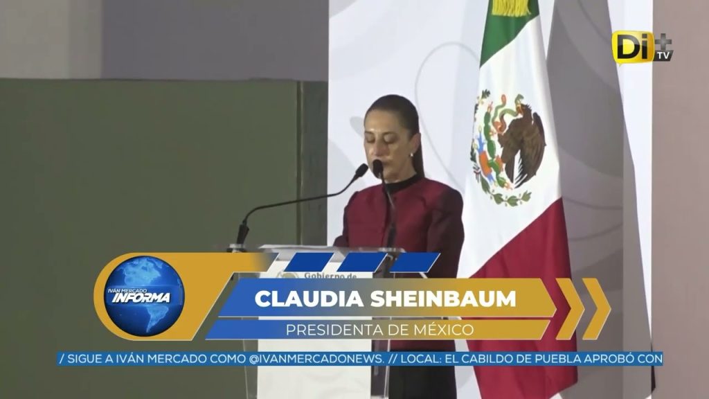 ANTE 35 MIL PERSONAS SHEINBAUM RINDE INFORME REGIONAL EN PUEBLA 
#Puebla || Ante más de 35 mil asistentes en el Centro Expositor, la presidenta Claudia Sheinbaum @Claudiashein  encabezó la Asamblea Informativa “Honestidad y Resultados”. Junto al gobernador Alejandro Armenta @armentapuebla_ , detalló obras carreteras, salud, agua y vivienda para el estado.@ivanmercado te informa