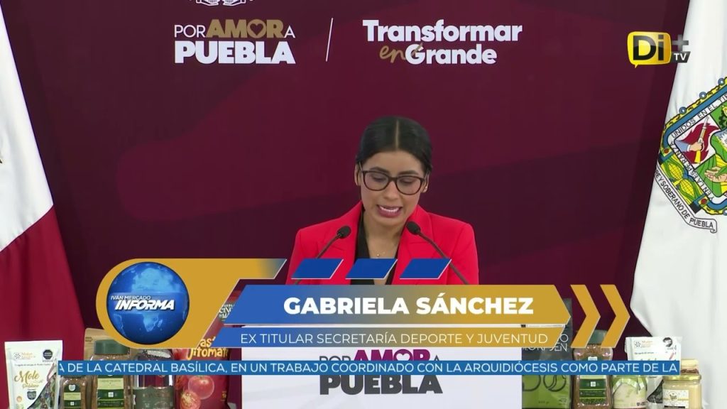 TITULAR DE DEPORTE Y JUVENTUD ANUNCIA SALIDA DE LA DEPENDENCIA
  #Puebla || Gaby “La Bonita” Sánchez @Bonita_sanchez9  presentó su renuncia a la Secretaría de Deporte y Juventud @DeporteGobPue  para enfocarse en 