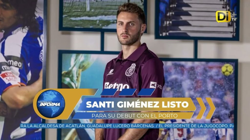 El delantero mexicano Santiago Giménez ya se incorporó a los trabajos del FC Porto en Portugal.
🔥 ¡Nuevo reto, nueva camiseta y una gran oportunidad para el “Bebote”!