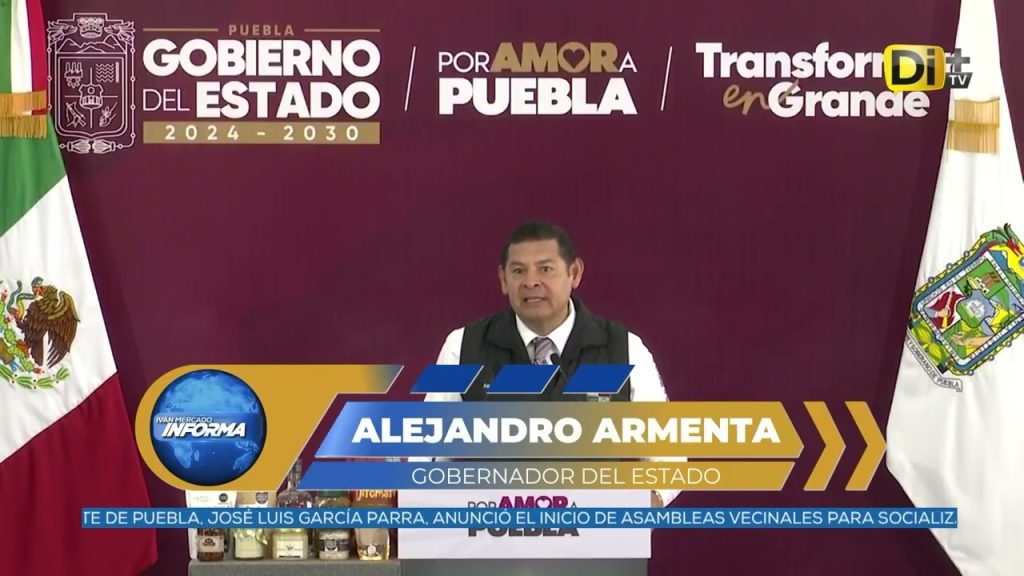 RECONOCE GOBERNADOR ARMENTA TRABAJO DE OMAR GARCÍA HARFUCH EN OPERATIVO ENJAMBRE
 #Puebla || El gobernador Alejandro Armenta @armentapuebla_  reconoció el trabajo de Omar García Harfuch @OHarfuch  tras el Operativo #Enjambre en Esperanza y refrendó su total disposición y coordinación con las fuerzas federales para fortalecer las investigaciones y garantizar la seguridad en el estado.@ivanmercado te informa