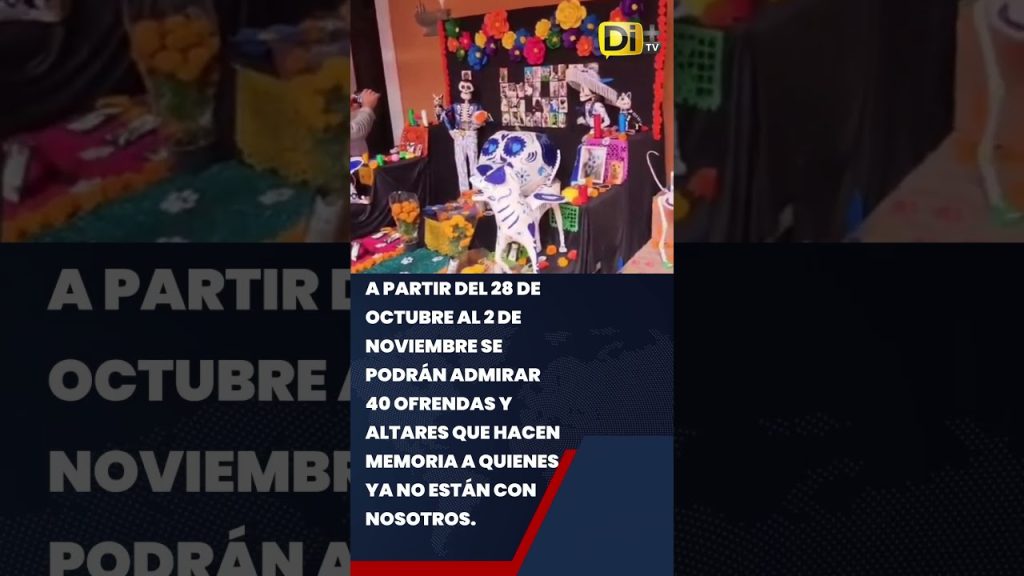 #Puebla || La Casa de la Cultura abrió sus puertas a la exposición de 40 ofrendas y altares por Día de Muertos. La muestra gratuita, dividida en categorías tradicional y original, estará disponible del 28 de octubre al 2 de noviembre en un horario de 10:00 a 21:00 horas.