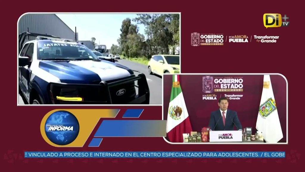 NO HAY IMPUNIDAD NI DEBILIDAD INSTITUCIONAL ASEGURA GOBERNADOR
#Puebla || Tras la reciente detención, el gobernador @armentapuebla_ reiteró que en Puebla no hay impunidad y se actúa con apego a la ley y derechos humanos. @ivanmercado te informa